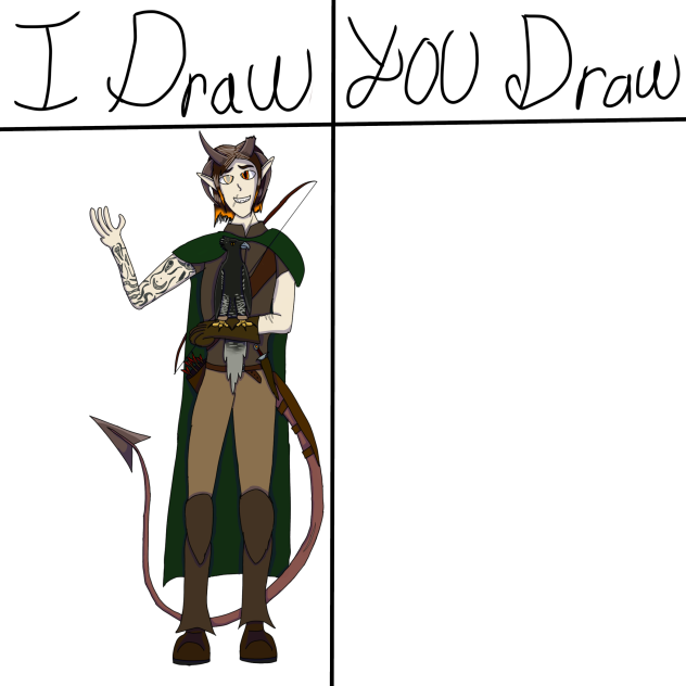 I draw you draw