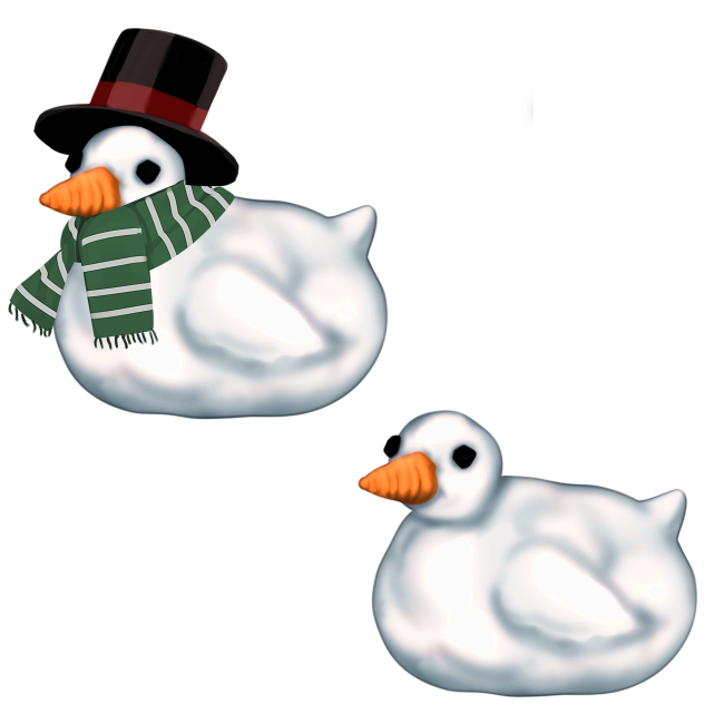 snow duckies
