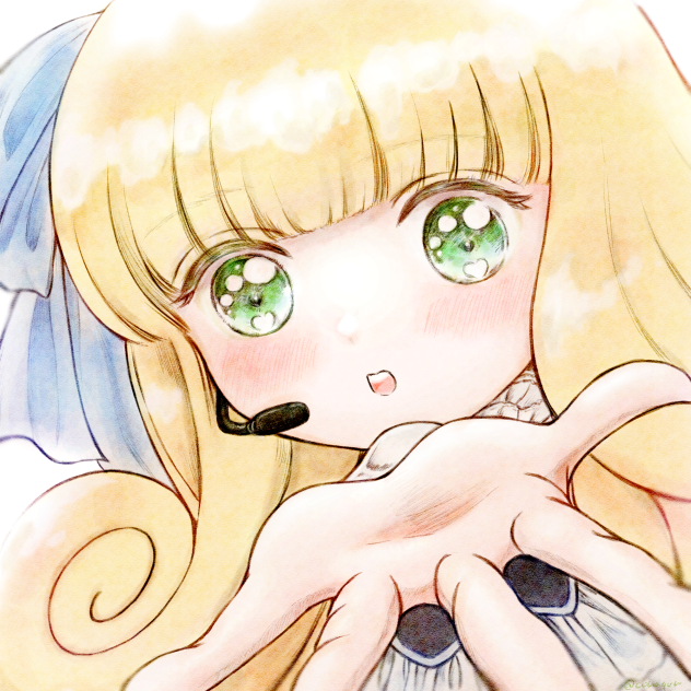 歌手ぽぽろんちゃん。