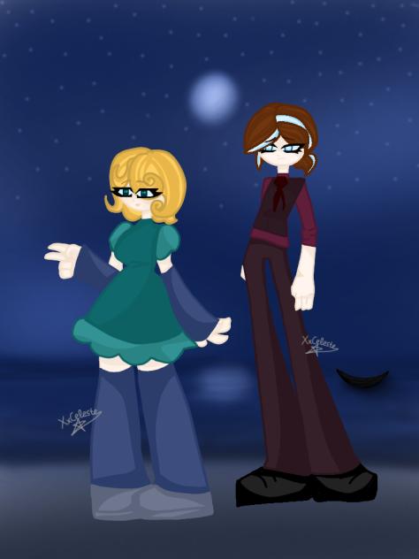 Cassidy and Steven OC'S