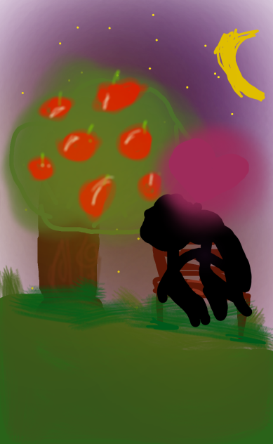 The Night Sky's Romance - ibisPaint