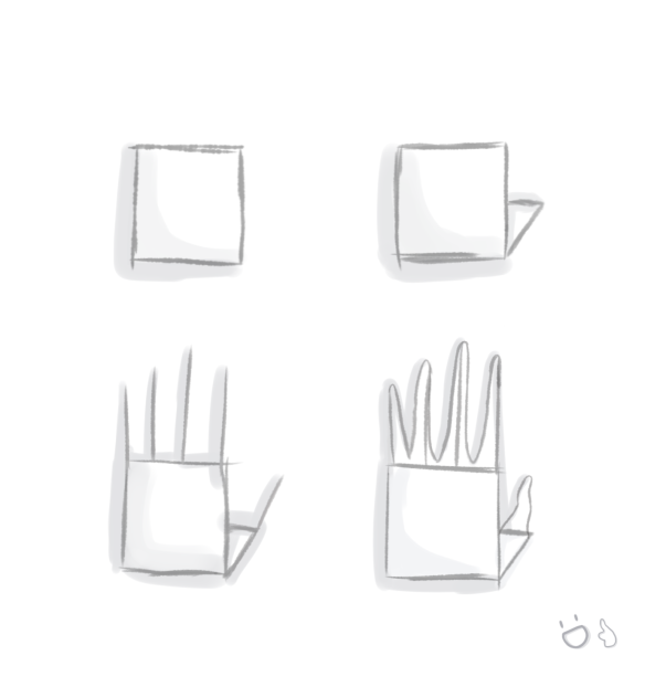 Hand squecht