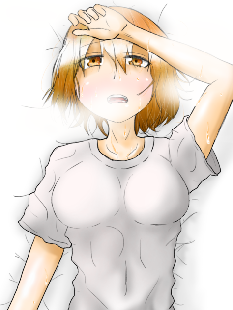 暑い…。