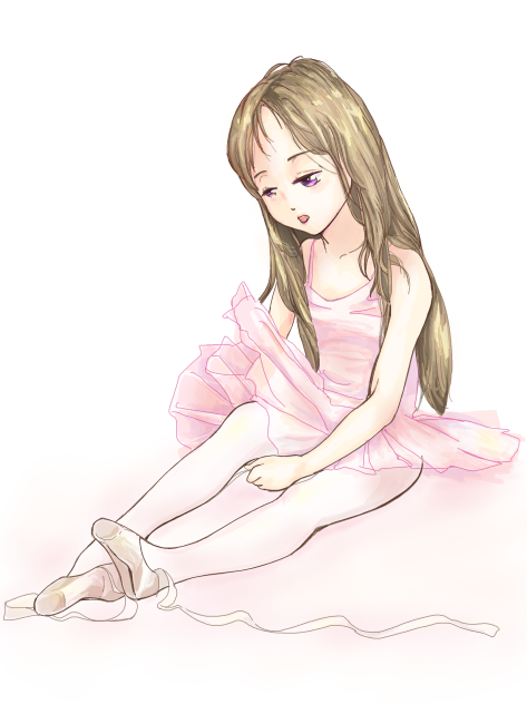 レオタードは制服ですから…