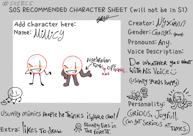 SOS recc character sheet