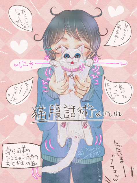 おかえりにゃんにゃん🐱❤️猫腹話術