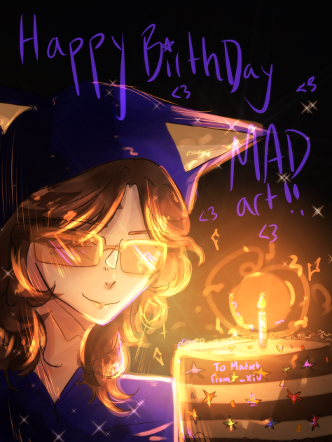 HAPPY (late) BIRTHDAY MADART