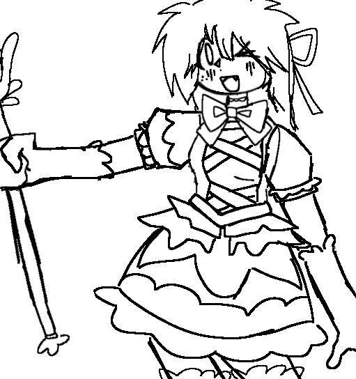 my little magical girl..