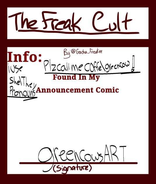 my sign up sheet