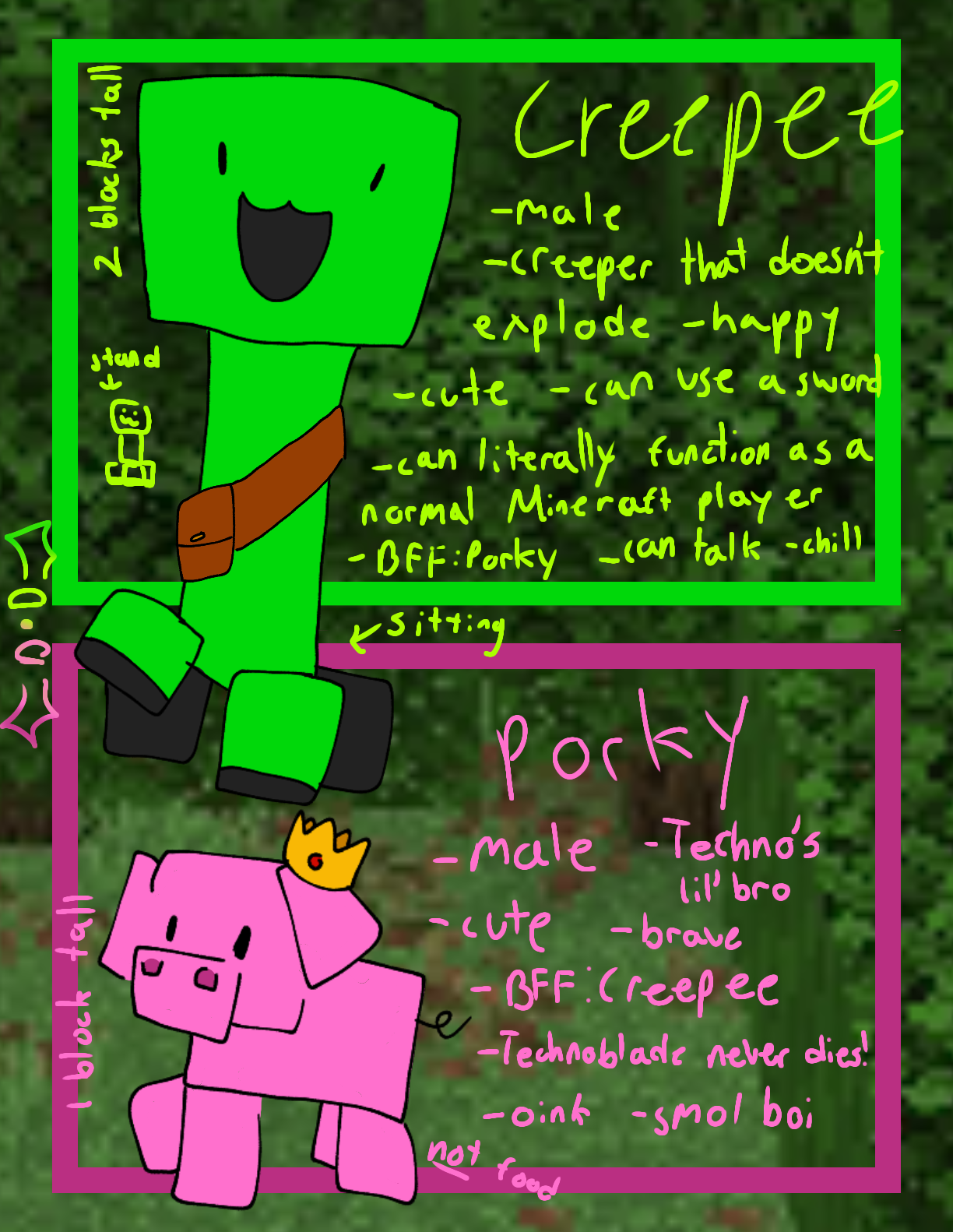 character ref sheets 3-4 - ibisPaint