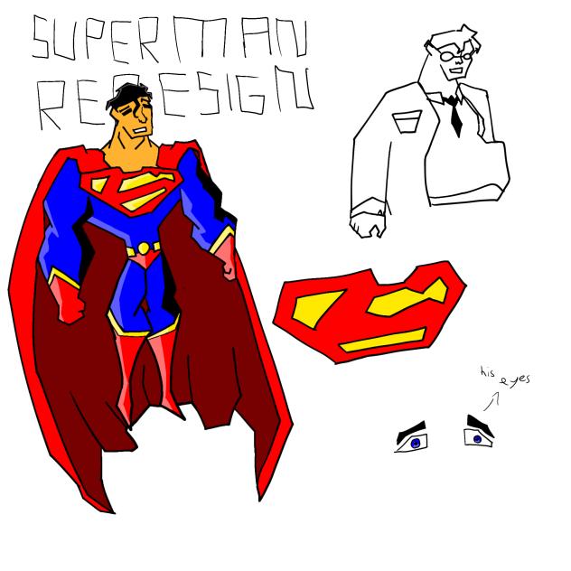 Superman redesign