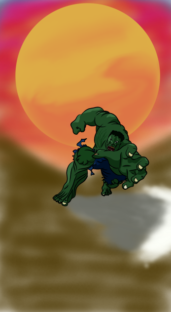my hulk 😄 - ibisPaint