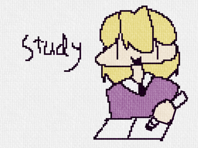 study 勉強 - ibisPaint