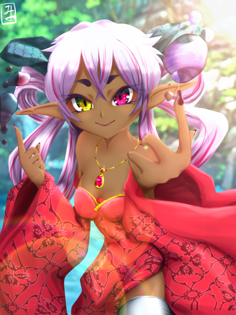 湖畔の魔女