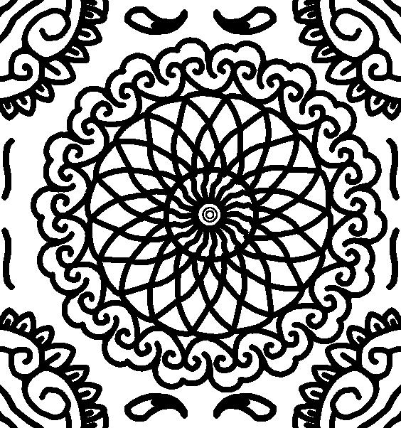 Another, more complex coloring page!