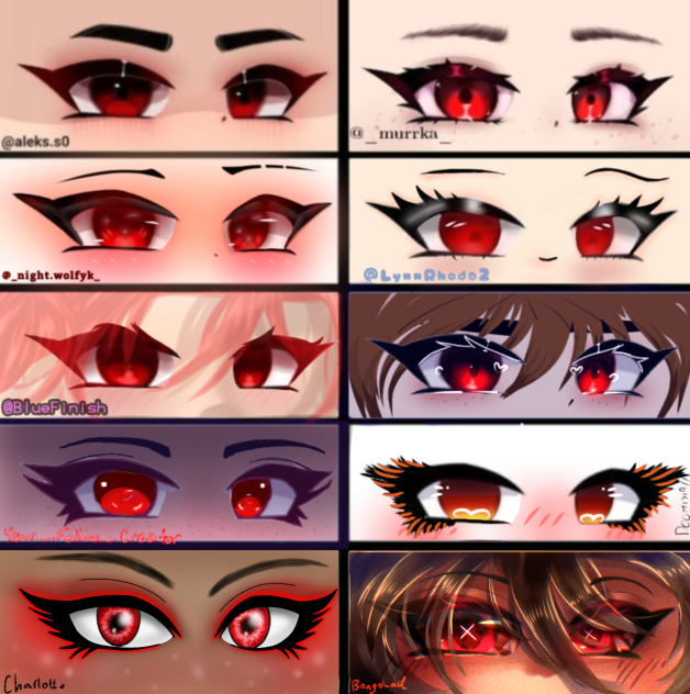 Red eyes collab (finished!)