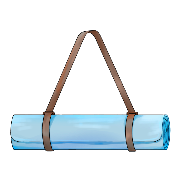 Yoga matras bag - Blue