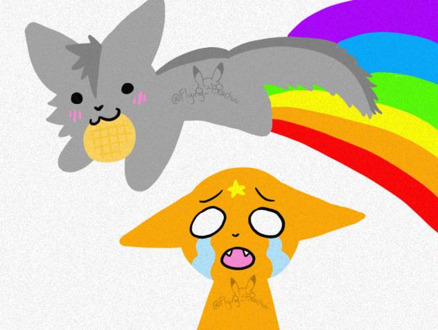 Graystripe + Firestar = WAFFLES