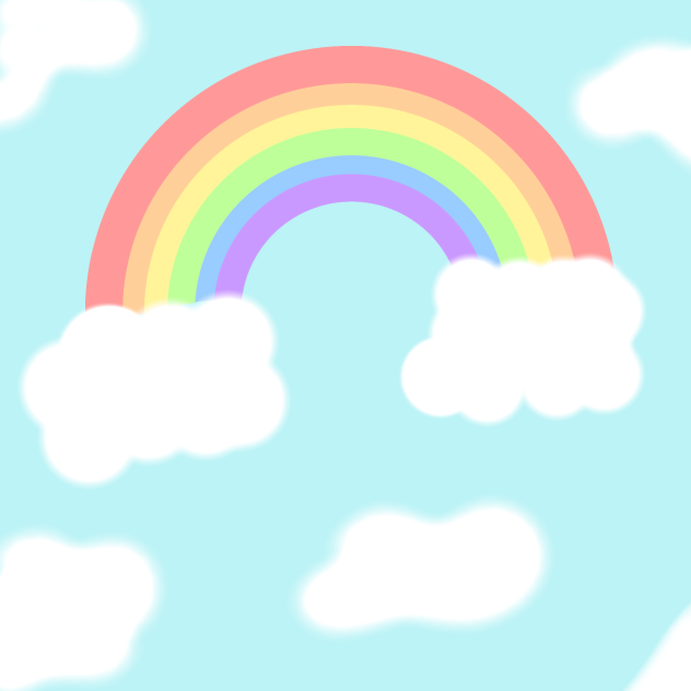 🌈Rainbow🌈 desain - ibisPaint