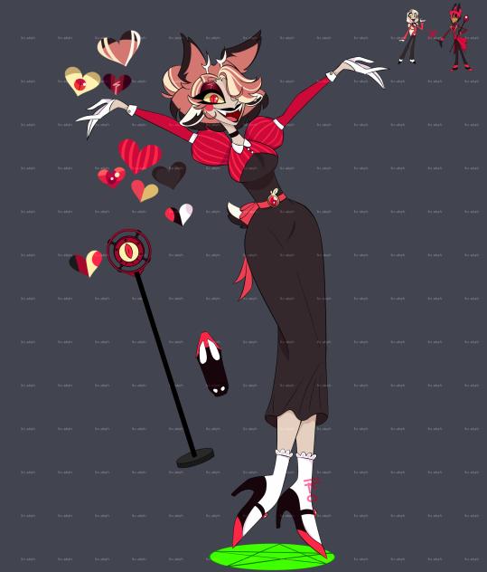 Charlie & alastor fusion