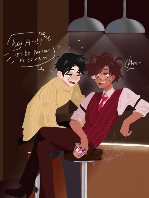 vincent (vox) & alastor