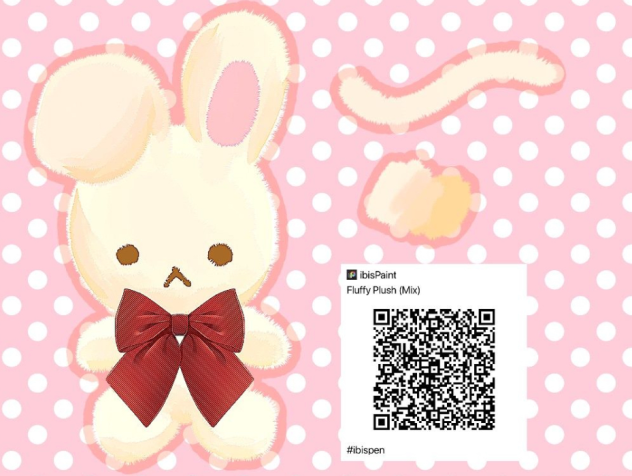 qr code brush (fluffy)