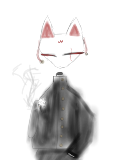 お面狐様