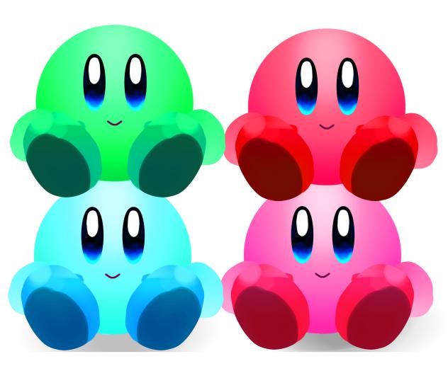 立体カービィ