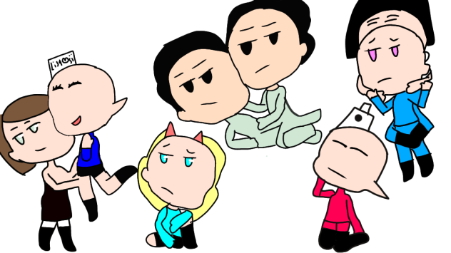 group of twins and friends🥺