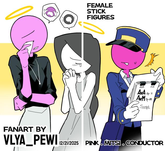 Female Stick Figures