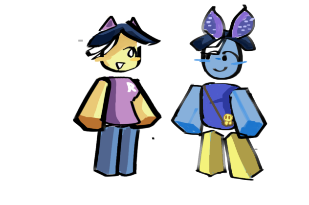 me and my brother Roadbloc avatars