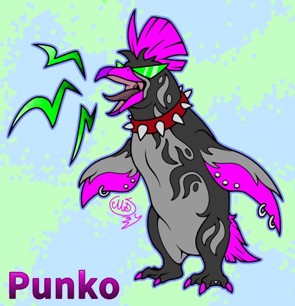 Punk penguin