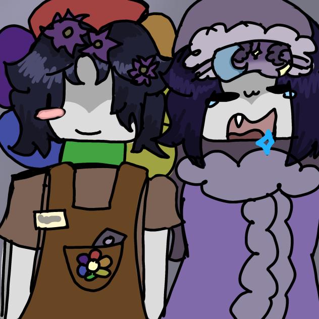 Azuretime and Moonflower