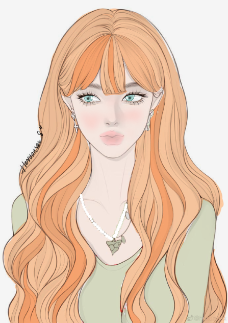 Beauty girl korean her name is Kim