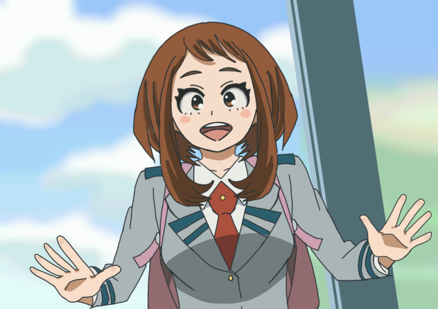 麗日お茶子ちゃん！！