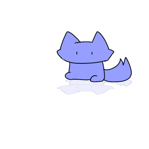bounching fox
