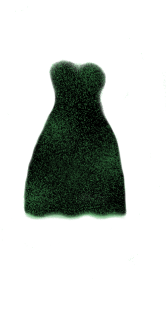my green dress design