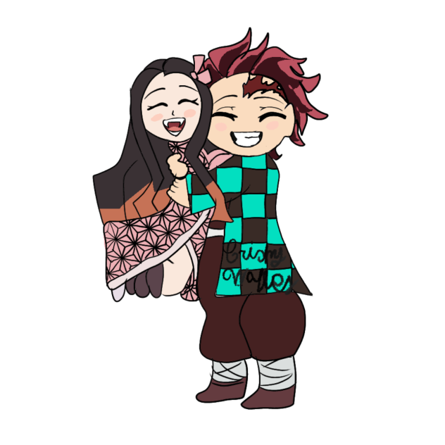 Tanjiro and Nezuko❤️