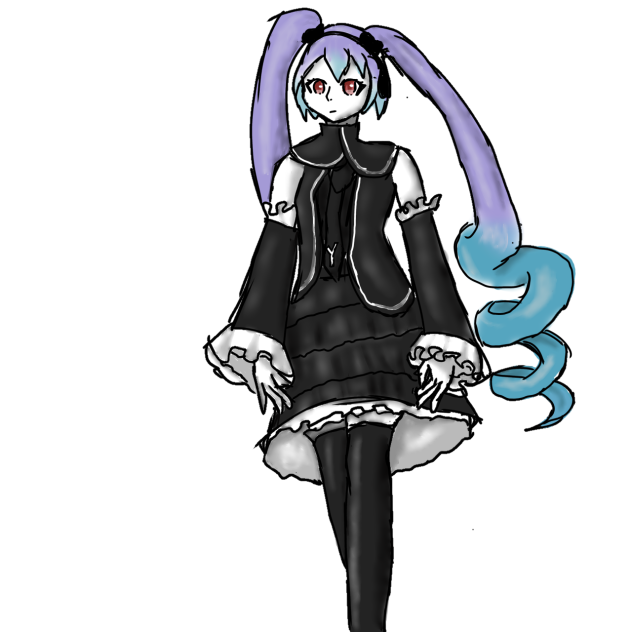 galaxy Miku fannart