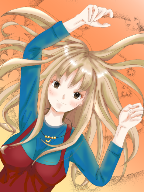 ポーズ練習 仰向け Ibispaint