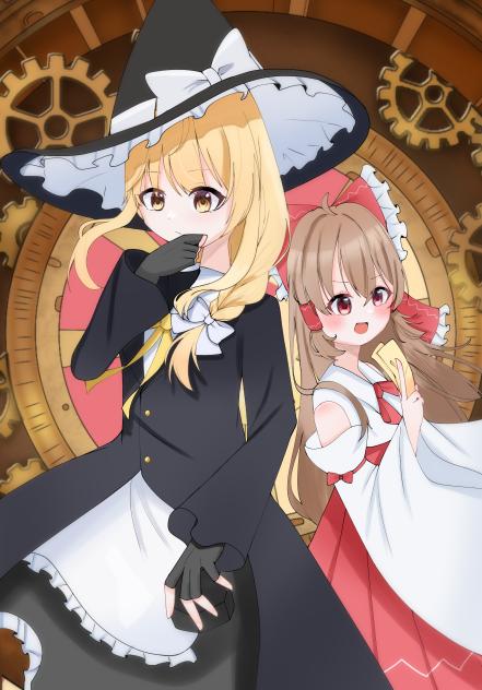 東方夢想魔法塗り絵大会！