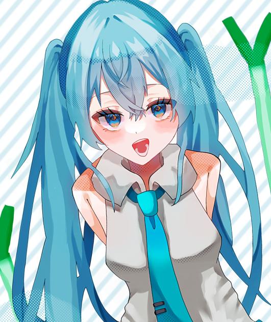 ミクちゃん!!!up加工