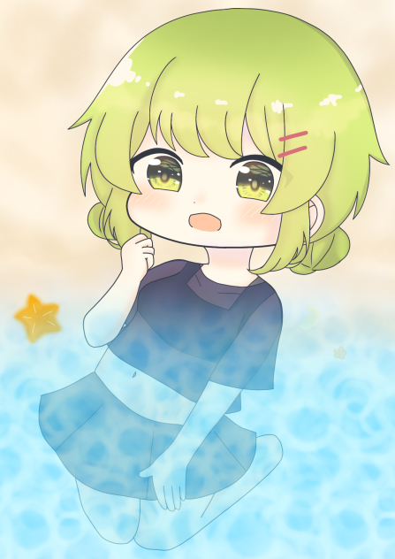 ミニキャラ✨🟩🍉🎐