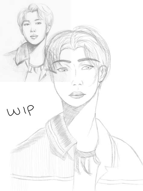 Rap monster bts wip