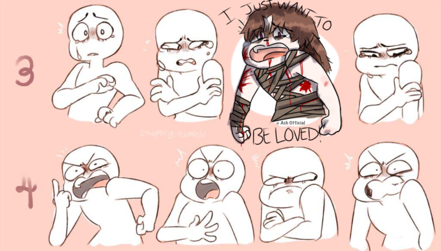 Anger and sadness collab