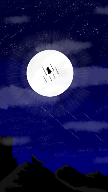 MOON NIGHT IBIS PAINT X - ibisPaint