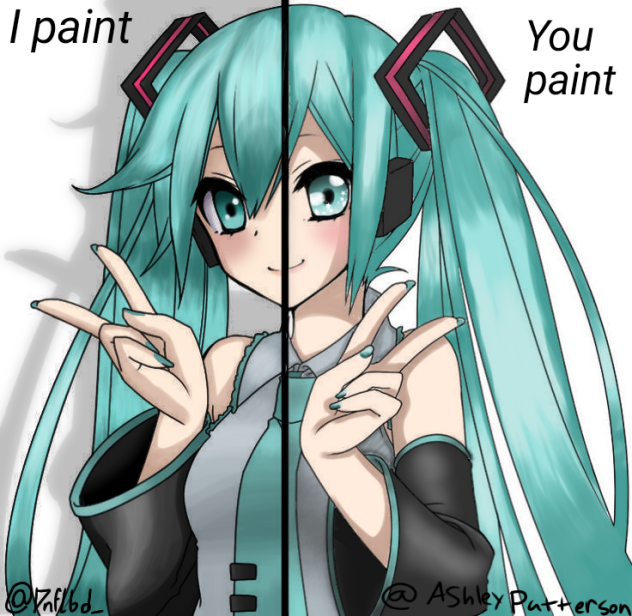 I paint u paint