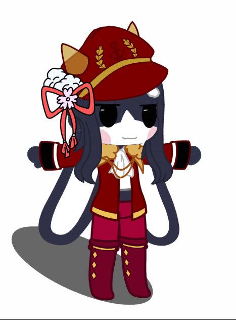 So I made Pom Pom on gacha club