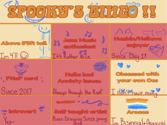 Spooky's Bingo
