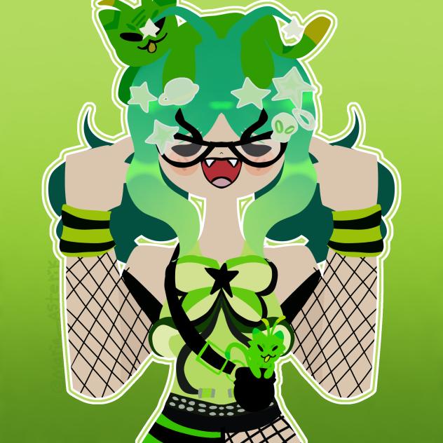 Gato Alien Chica 👽